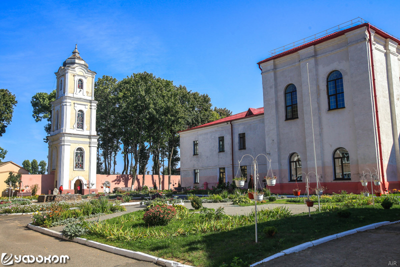 Костел Св. Евфимии и монастырь бенедиктинок в наше время. Фото Е. Шапошникова, 2018 год.