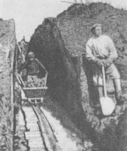 Осушение Сусловской воронки в 1929 году Осушение Сусловской воронки в 1929 году