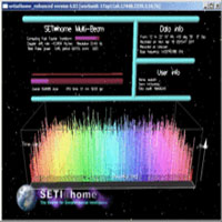 Скриншот программы для поиска инопланетян