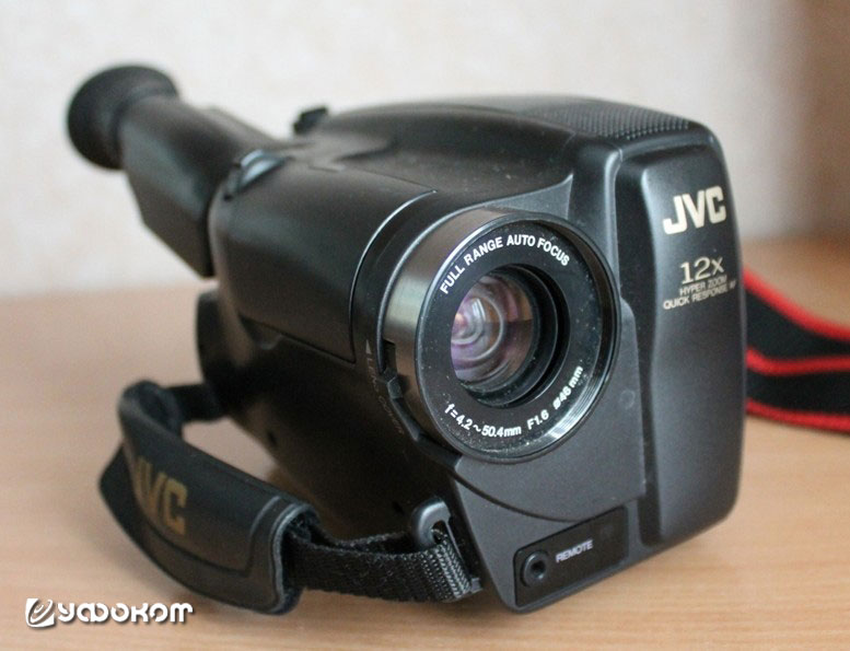 Рис. 11. Стационарная компактная видеокамера JVC GR-AX227, используемая для записи видео в квартире Кисляковых.