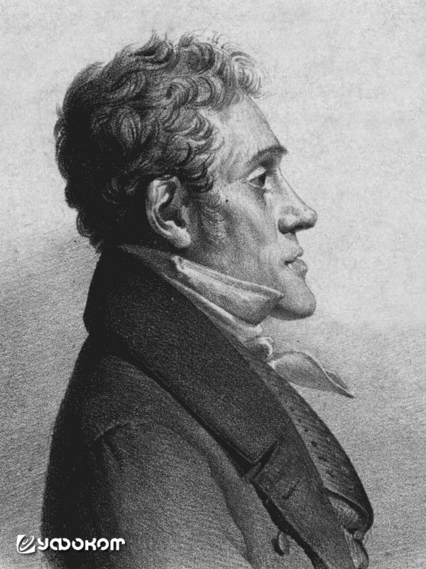 Антуан Перико старший (1782–1867), эрудит, археолог, историк и французский компилятор, библиотекарь города Лиона. Литография по рисунку д