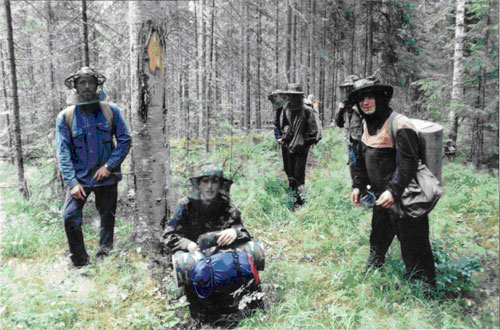 Экспедиция на «Чёртову поляну» (группа Братск-Космопоиск, июль 2002 г.)