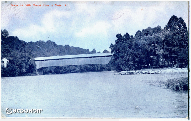 Река Литл-Майами, фото 1907 года.