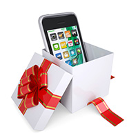 iPhone в подарок, подарить iPhone 5, 5s, 6 