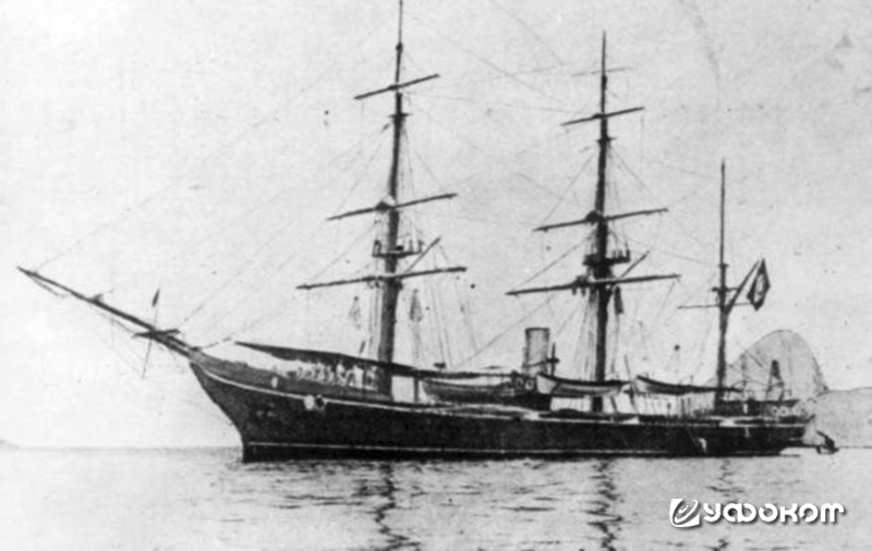 Канонерка "Araguari" в заливе Гуанабара. Канонерка "Araguari" в заливе Гуанабара.