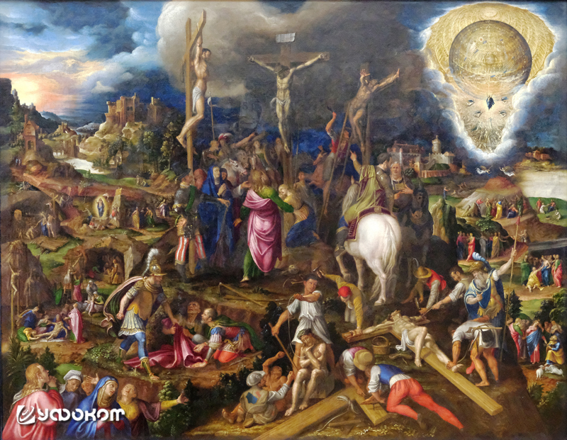 Рис. 12. Тайны Страстей Христовых Антонио Кампи, 1569 год.