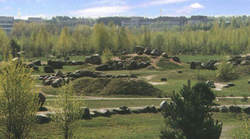 Рукотворный парк валунов – геологическое наследие Беларуси