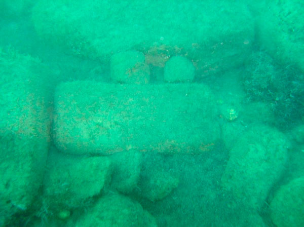 Подводные съемки района поисков, выполненные командой дайверов в 2007 году.