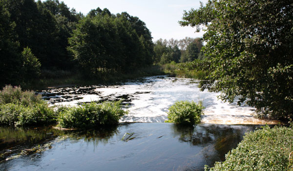 Плотина на реке Узлянка