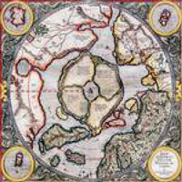 Одна из средневековых карт Гипербореи