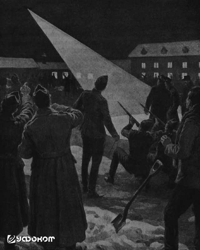 Российский журнал «Разведчик» от 5 марта 1913 года перепечатал этот рисунок с комментарием: «Из области курьезов. Румынские солдаты обстреливают русский аэроплан в Яссах (Фантазия корреспондента английского журнала “The Graphic”)».