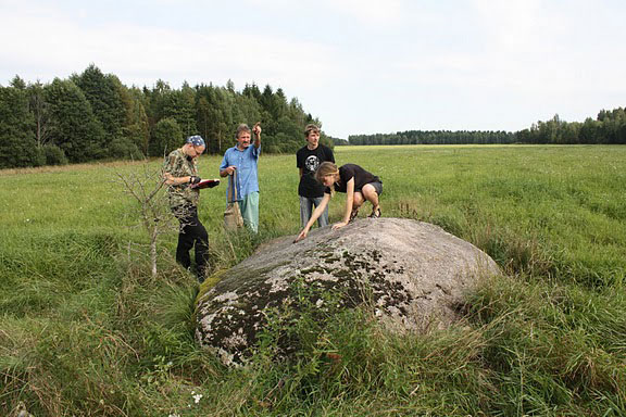 Картирование камней.