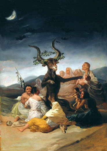 Шабаш ведьм. Франсиско Гойя (1798).