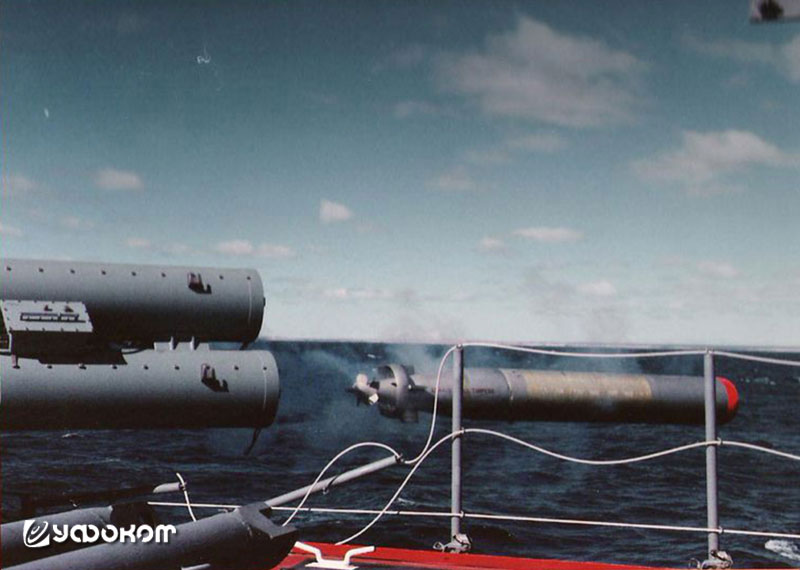 Попытка уничтожения подводной лодки самонаводящейся торпедой типа Mk.