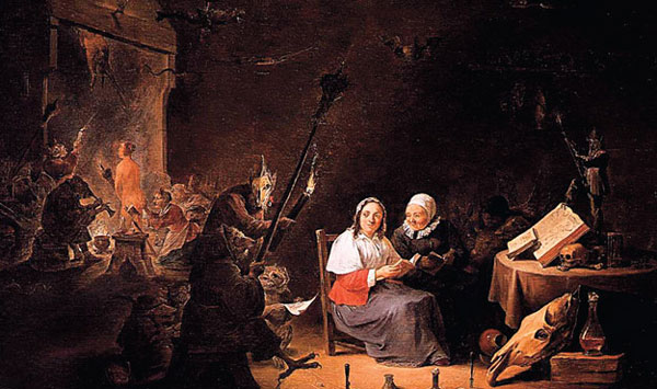 Д. Тенирс. Инициация ведьмы (1647-49).
