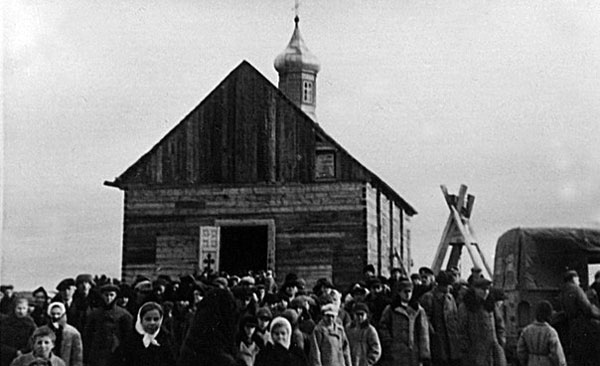 Освящение церкви в Рожковке.