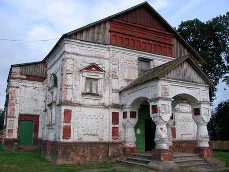 Церковь Казанской божьей матери в Борколабово до реконструкции.