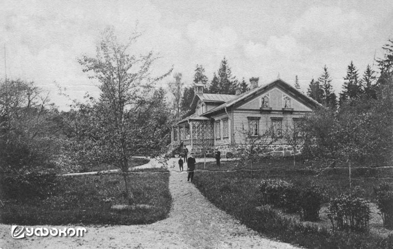 Хорнсёгорден на иллюстрации из книги «Дело Карин» 1905 года. Хорнсёгорден на иллюстрации из книги «Дело Карин» 1905 года.