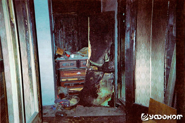 Ф8А – снимок сделан в той же квартире №123. Вид из комнаты в коридор.