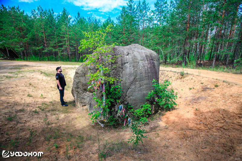 Камень в д. Старые Фаличи. Фото Е. Шапошникова.