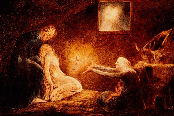 Уильям Блэйк. The Nativity (Рождение).