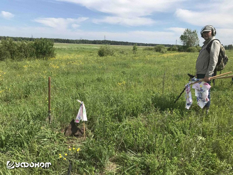 Работа в поле по поиску метеорита. Найден необычный магнитный камень. Работа в поле по поиску метеорита. Найден необычный магнитный камень.