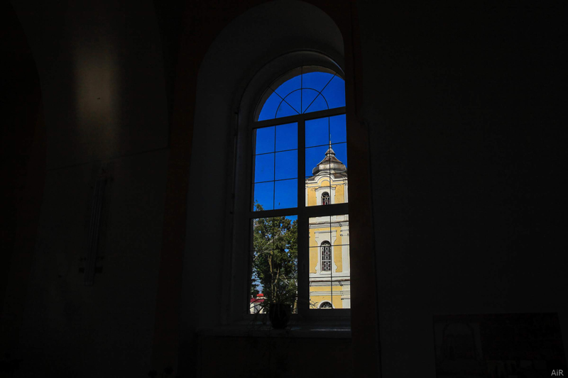 Вид из окна колледжа. Фото Евгения Шапошникова, 2018 год.