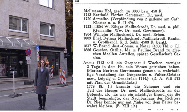 В поисках места рождения полтергейста в современном Дортмунде, Германия.