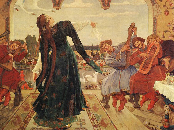 В. Васнецов. Царевна-лягушка (1918).