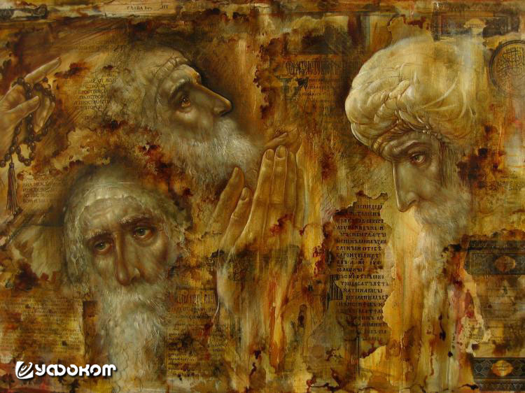 Картина «Пророки 2». Ю.Ю. Красавин-Белопольский, 2011 год. Картина «Пророки 2». Ю.Ю. Красавин-Белопольский, 2011 год.