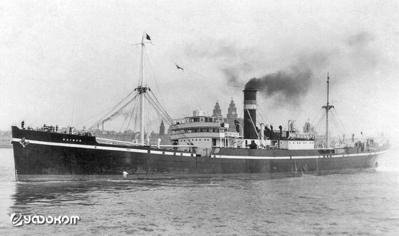 Пароход "Maimyo", севший на мель в канун Рождества 1936 года. Пароход "Maimyo", севший на мель в канун Рождества 1936 года.