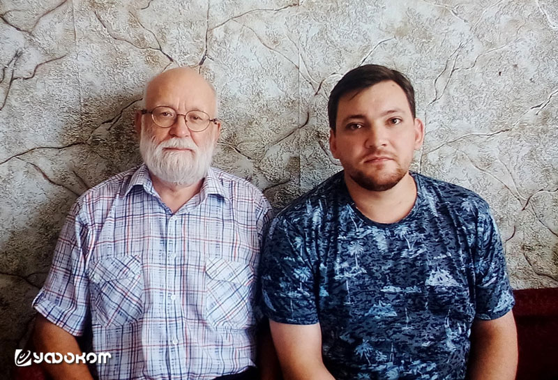 Исследователь аномальный явлений Виктор Фефелов и Дмитрий Цымбалов. Таганрог, август 2020 года.