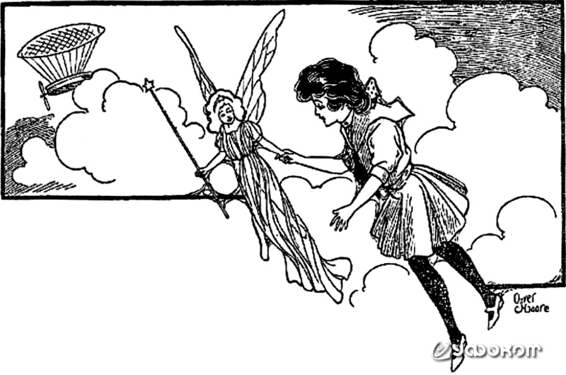 В сказке «Эгги и лесные феи» Мод Уокер из журнала «Edwardsville Intelligencer» рассказывается о маленькой девочке, «плывущей по воздуху к прекрасному дирижаблю».