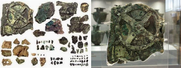Фрагменты загадочного механизма выставлены в Национальном археологическом музее в Афинах