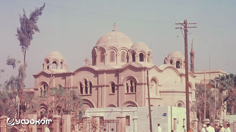 Церковь Святой Марии в Зейтуне до начала явлений.