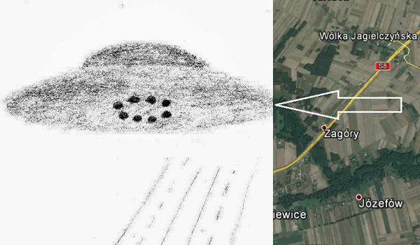 Рисунок очевидца и место происшествия Рисунок очевидца и место происшествия