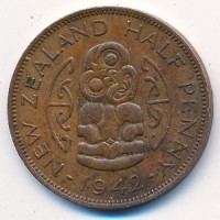 Хей-Тики на новозеландской монете.