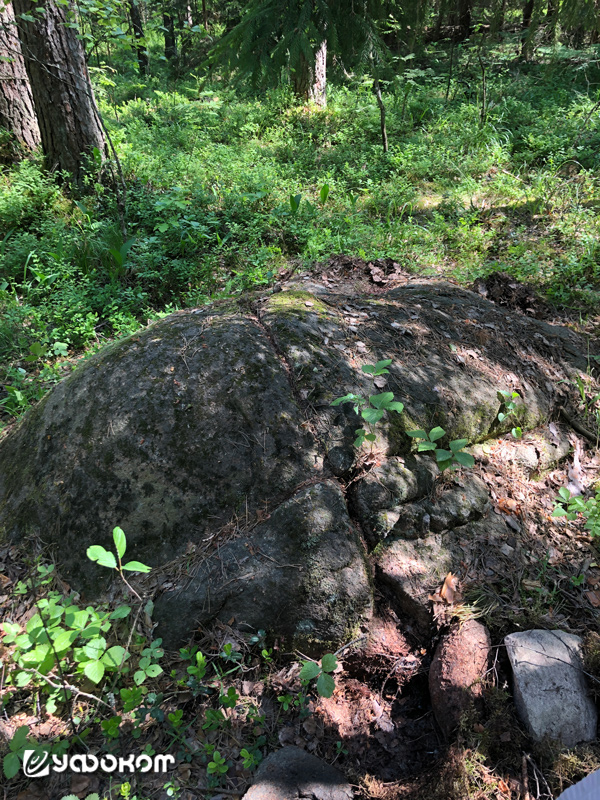«Женский» камень. Фото автора.