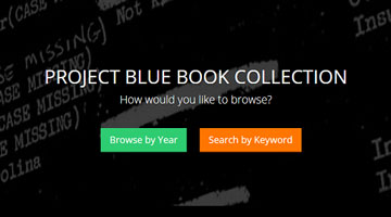 Документы проекта "Синяя книга" опубликованы в Интернете