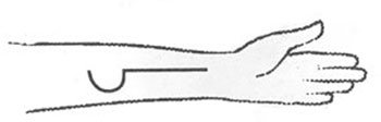 Рис. 9 а. Сравнение символов. Символ в виде «ковша», появившийся у женщины в киевском полтергейсте (1990 г.)